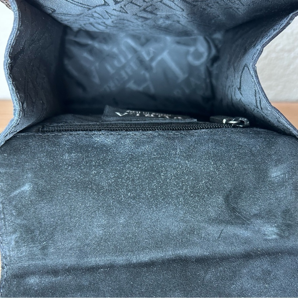 VTG Furla Crocodile-Embossed mini Handbag - Picture 5 of 7